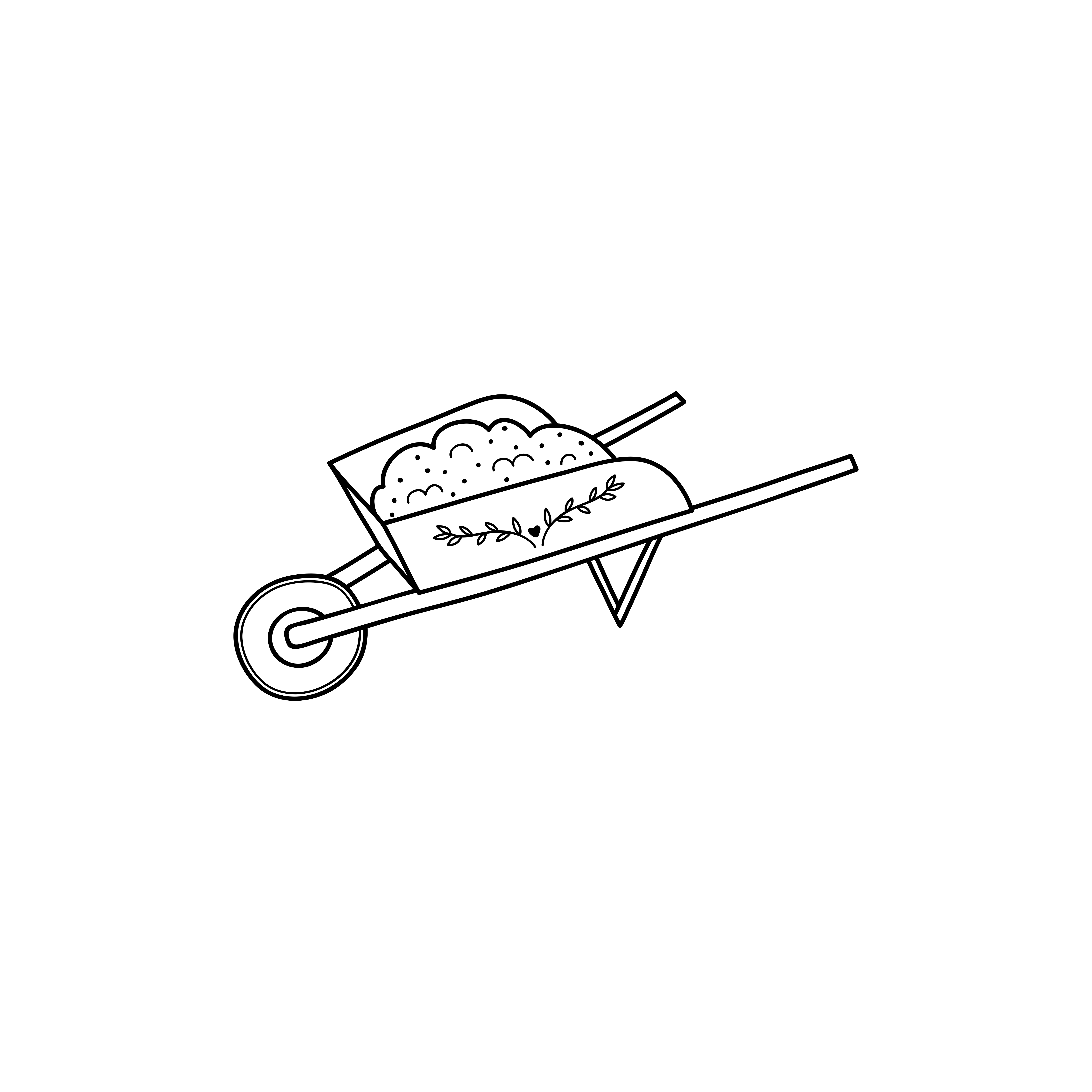 schubkarre-erde